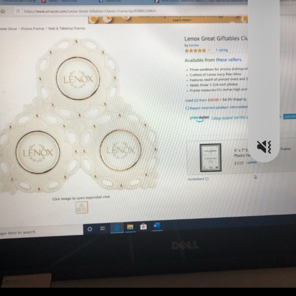 Lenox cluster frame - Picture 3 of 3